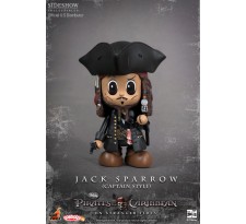 Pirates of the Caribbean On Stranger Tides Cosbaby S Series Captain Jack Sparrow 8 cm